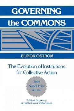cover of 'Governing the Commons' by Elinor Ostrom
